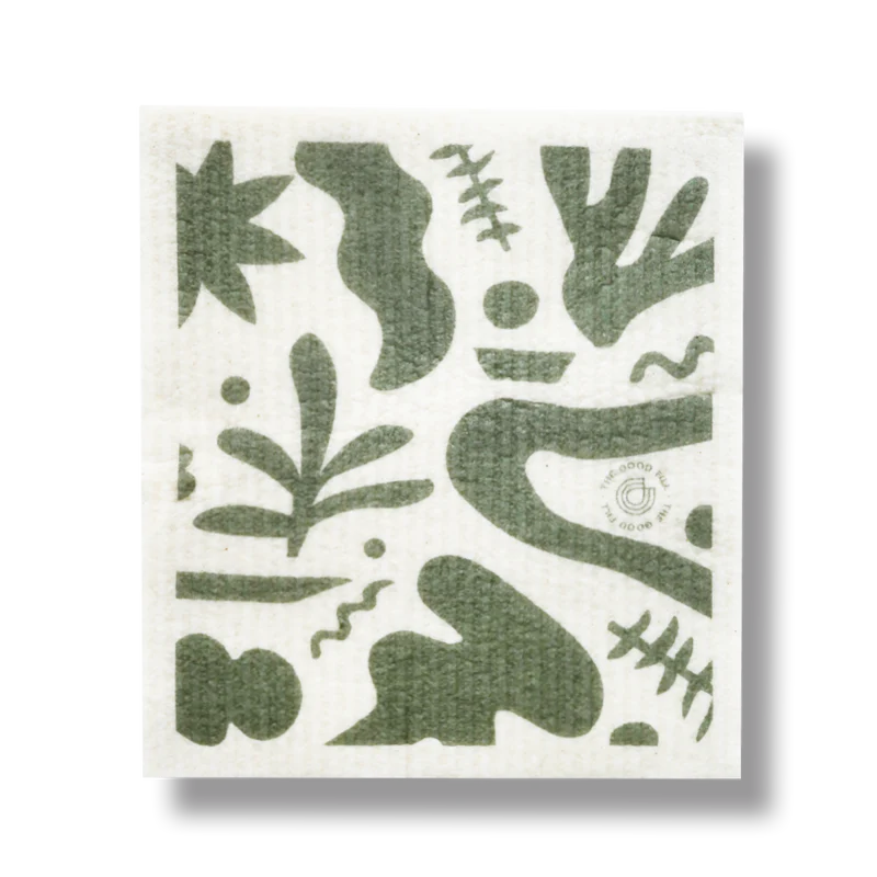 zero waste paper towel alternative swedish dishcloth