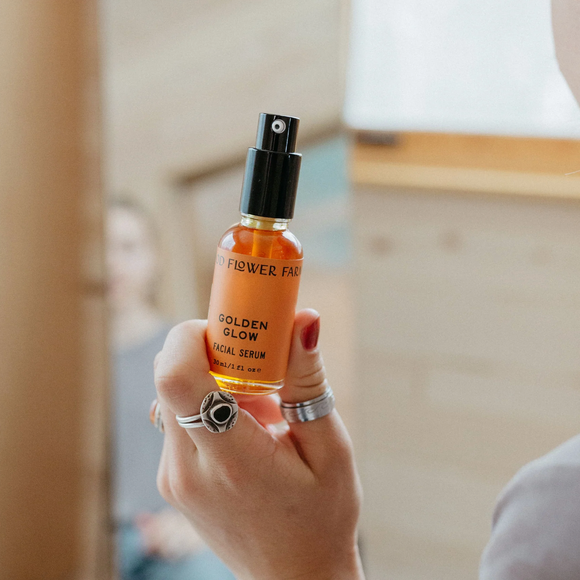 Golden Glow Facial Serum | Vitamin C