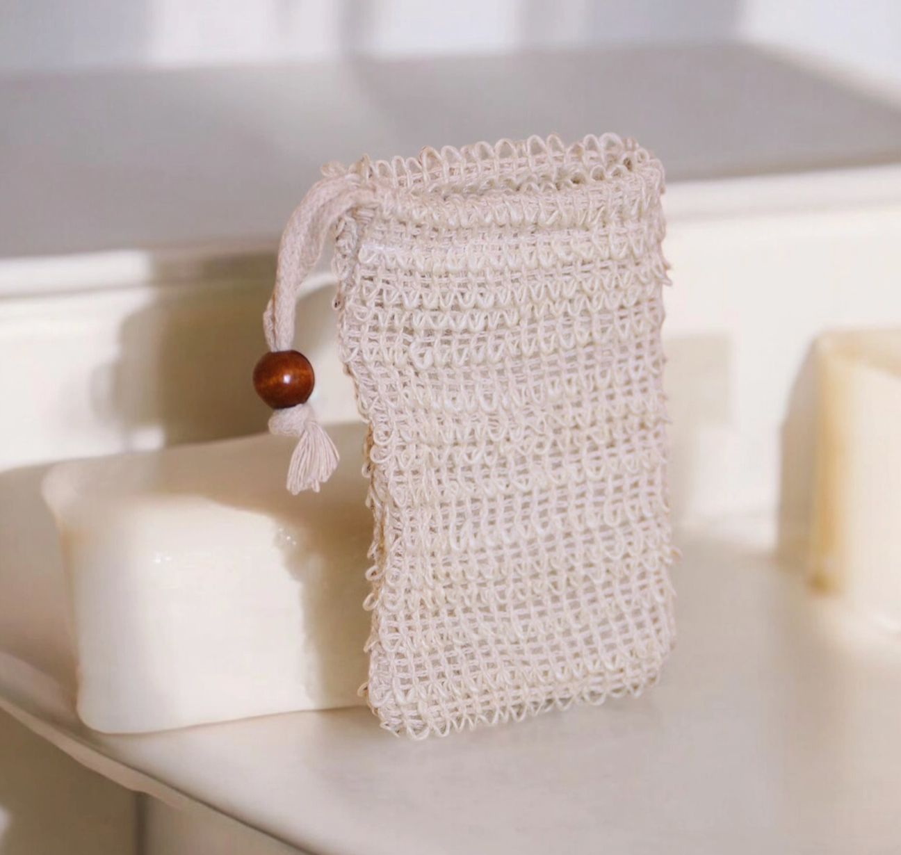 Compostable Sisal Soap Bag