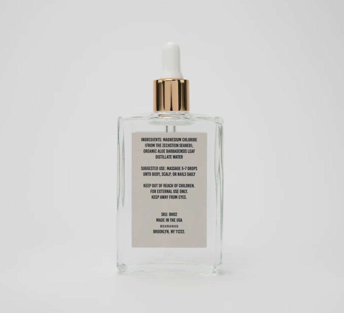 Magnesium Oil for Scalp, Nails or Body