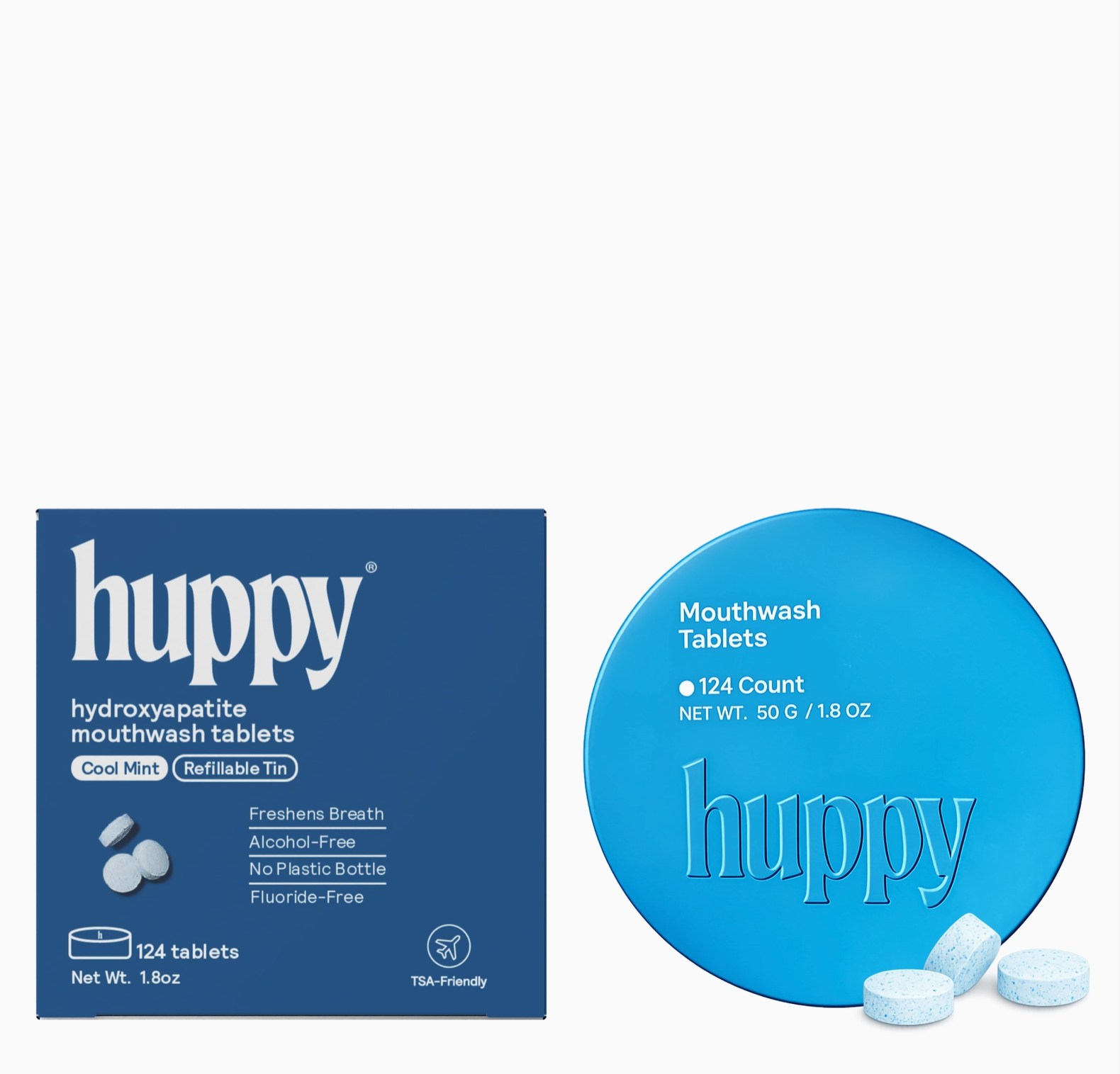 Huppy mouth wash tabs