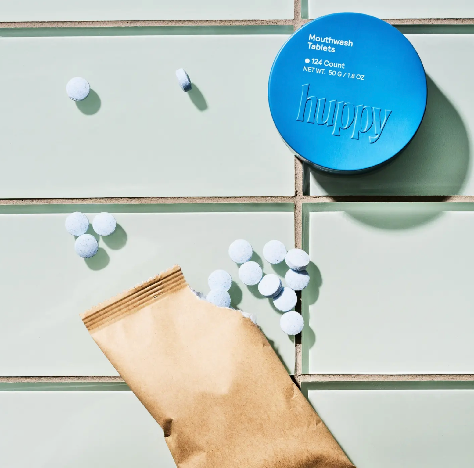 Huppy mouth wash tabs