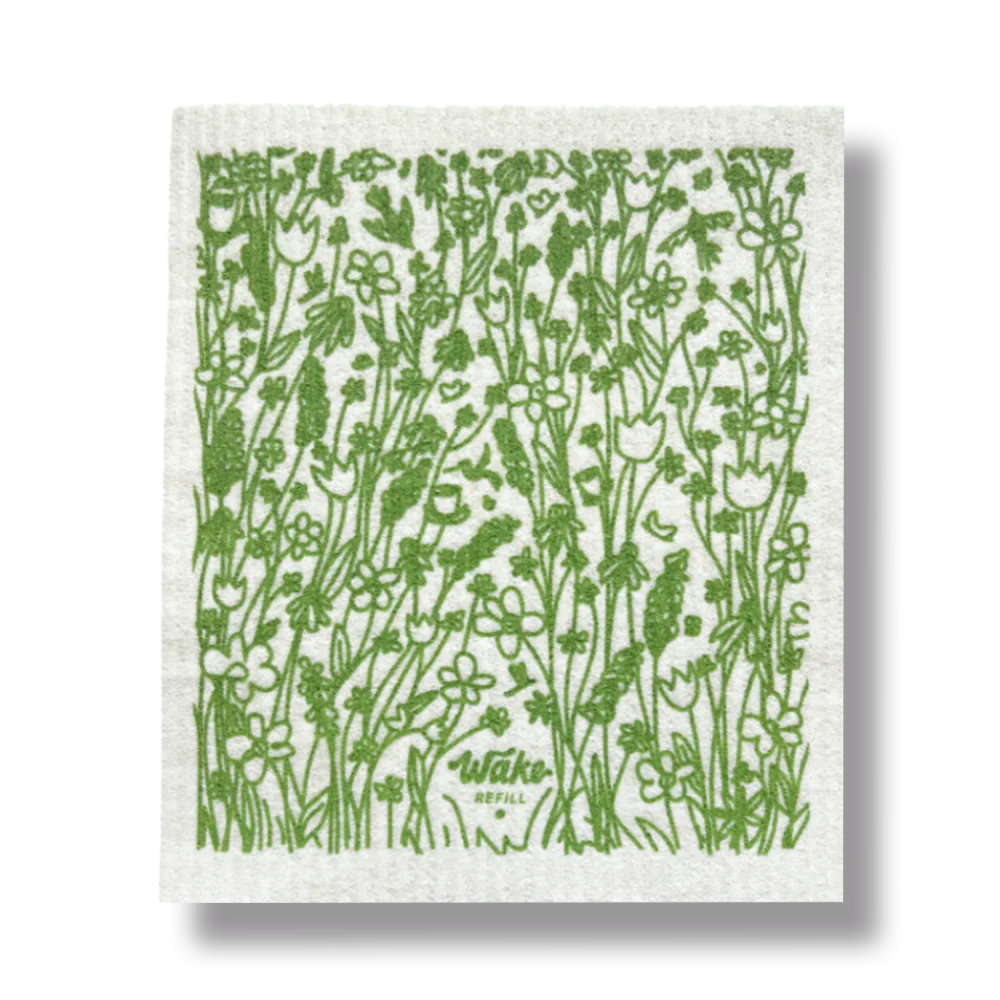 zero waste paper towel alternative swedish dishcloth 