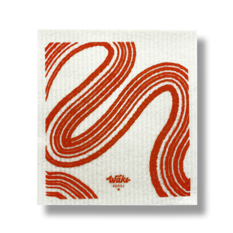 zero waste paper towel alternative swedish dishcloth 