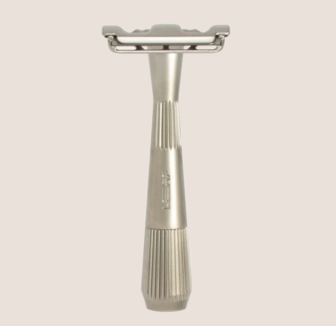 zero waste shaving refillable single blade razor