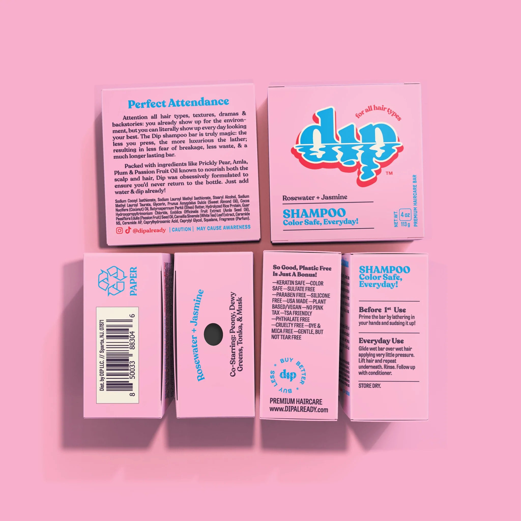 DIP Shampoo Bars Wake Refill DIP Shampoo Bars Wake Refill