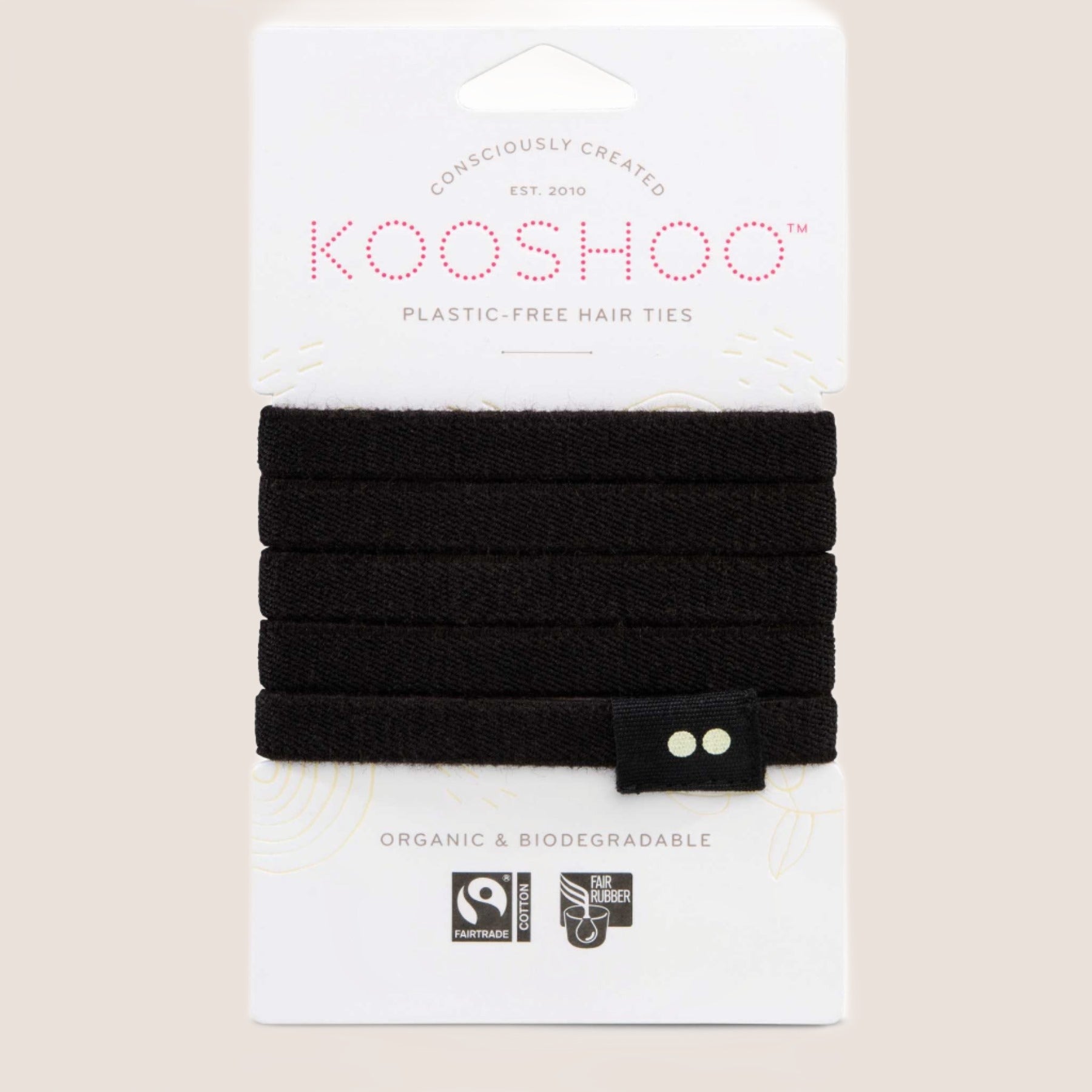 plastic free zero waste hair ties