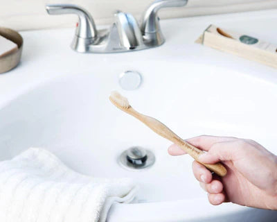 compostable zero waste bamboo toothbrush